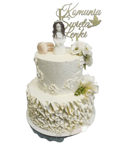 Torty na komunie świętą tworzone przez Torcikowo u Pauliny