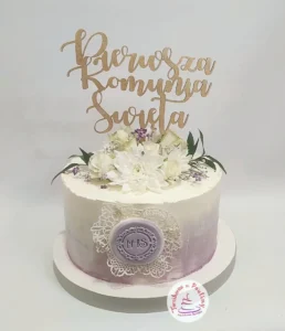 tort na komunie świętą torcikowo u pauliny torty w pruszkowie, sochaczewie i okolicach