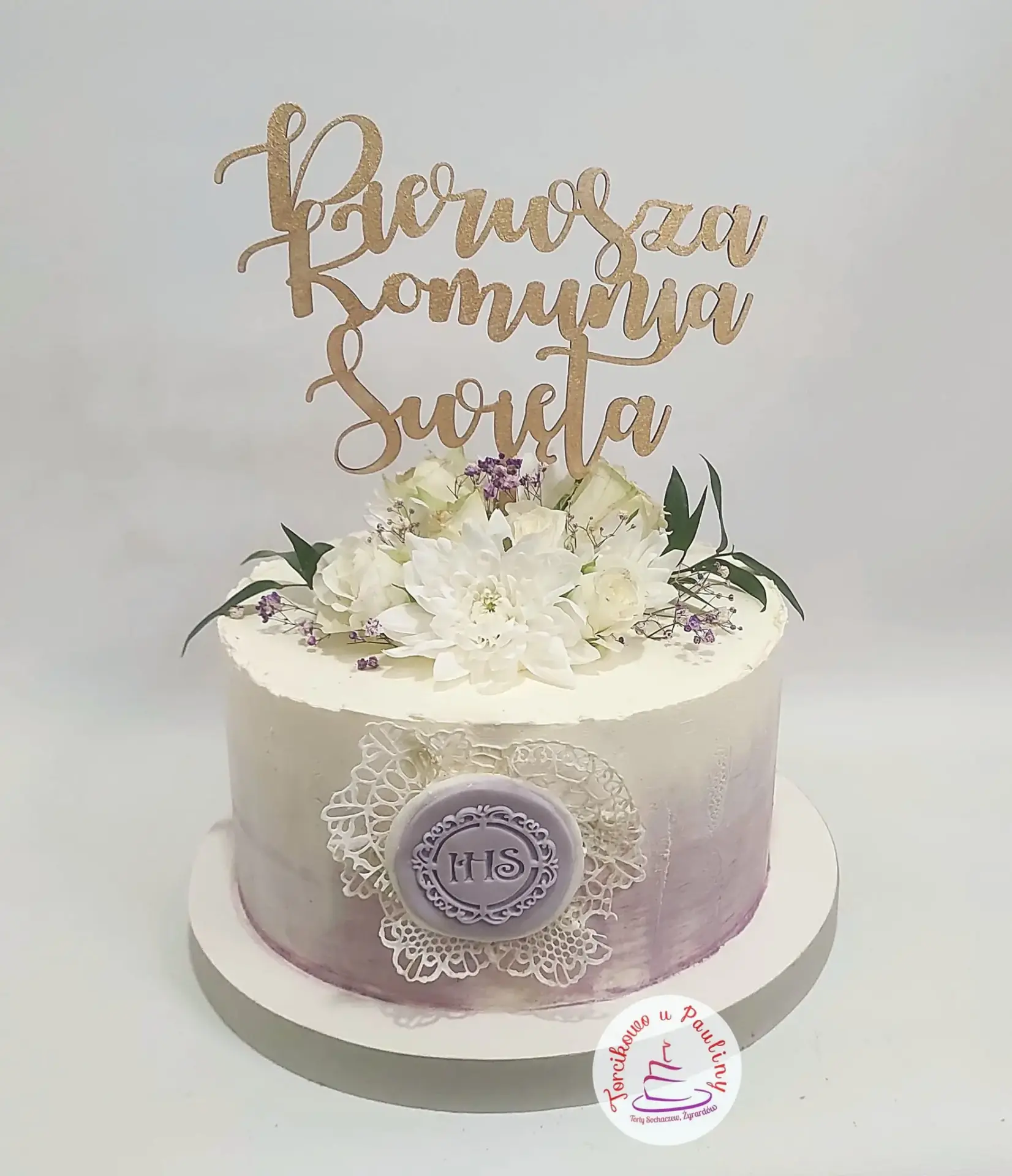 tort na komunie świętą torcikowo u pauliny torty w pruszkowie, sochaczewie i okolicach