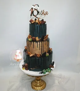tort na osiemnaste urodziny czekoladowy