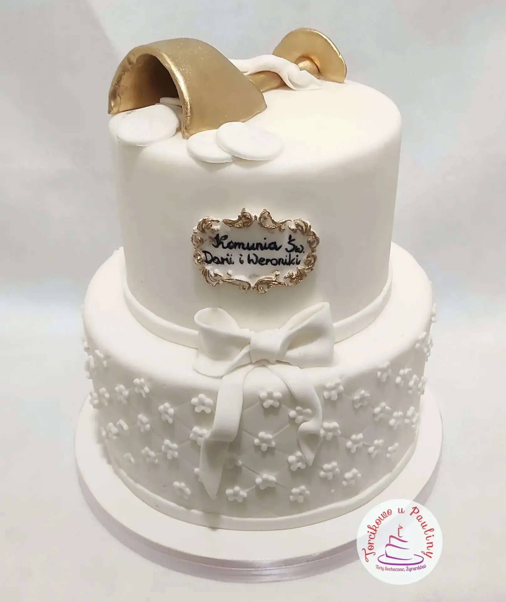 tort na pierwszą komunię świętą