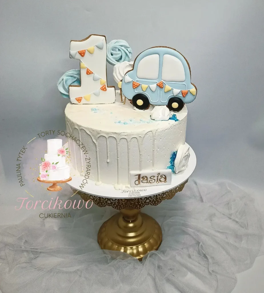 tort urodzinowy na roczek dla dziecka